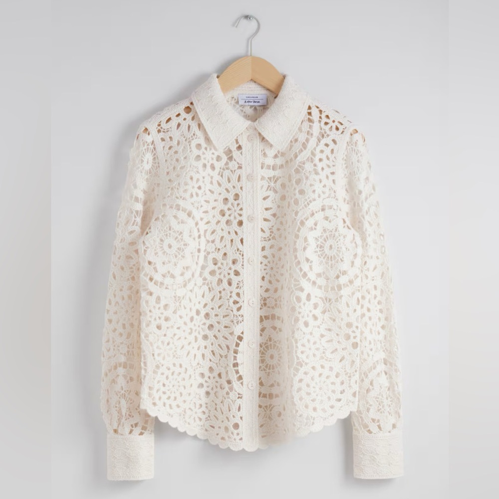 Crocheted Shirt - & Other Stories
